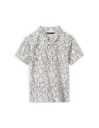 Mayoral Тениска с яка и копчета 6130 Regular Fit