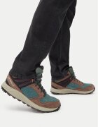 Merrell Туристически oбувки Wildwood Mid Ltr Wp J068031 Зелен