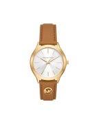 Michael Kors Часовник Slim Runway MK7543 Кафяв