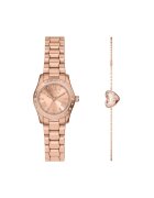 Michael Kors Комплект часовник и гривна Lexington Set MK4994SET Розов