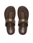 MICHAEL Michael Kors Джапанки Koya Flip Flap 40R6KOFA2B Кафяв