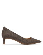 MICHAEL Michael Kors Обувки на ток Alina Flex Kitten Pump 40R3ALMP1B Кафяв