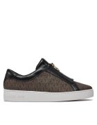 MICHAEL Michael Kors Сникърси Keaton Zip Slip On 43R4KTFP2B Кафяв