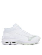 Mizuno Обувки за зала Wave Lightning Pro Mid V1GC2665 Бял