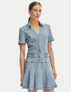 Morgan Дънкова рокля 251-RTALA Slim Fit