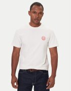 Mustang Тишърт Akron 1016869 Екрю Relaxed Fit