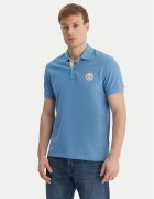 Napapijri Тениска с яка и копчета E-Clanis NP0A4ID31761 Regular Fit