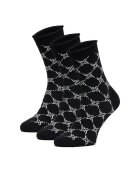NINE WEST Дълги чорапи CEO_BR_NW_Silver_01_Z_AW25 (3 PACK)