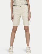 Only Дънкови шорти Emily 15311258 Екрю Mom Fit