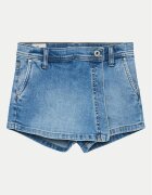 Pepe Jeans Дънкови шорти A-Line Skort Hw Jr PG800862 Regular Fit