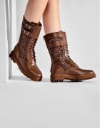 Pinko Зимни обувки Noemi Stivale PE 22 BLKS1 1H212D Y87W