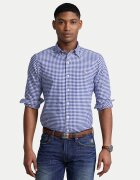 Polo Ralph Lauren Риза Core Replen 710549084 Светлосиньо Slim Fit