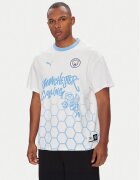 Puma Тишърт CWC Hoops x Man City 631695 Regular Fit