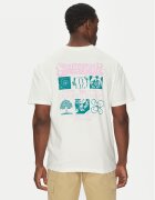 Quiksilver Тишърт EQYZT08032 Екрю Oversize