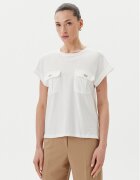 Rinascimento Блуза CFC0122690003 Екрю Regular Fit