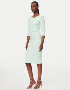 Rinascimento Коктейлна рокля CFC0127699003 Светлосиньо Slim Fit