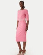 Rinascimento Коктейлна рокля CFC0127991003 Светлосиньо Slim Fit