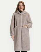 Rinascimento Кожено палто CFC0122225003 Regular Fit