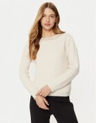 Rinascimento Пуловер CFM0011717003 Екрю Regular Fit