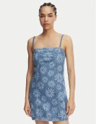 Roxy Дънкова рокля Dreamy Daze ERJDD03011 Regular Fit