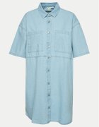 Roxy Дънкова рокля Pacific Night ERJDD03005 Relaxed Fit