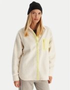 Roxy Полар Chloe Kim Polar Shacket ERJPF03231 Екрю Regular Fit