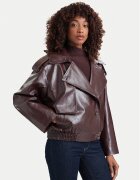 Simple Яке от имитация на кожа 62KUDPU100 Regular Fit