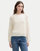 Tom Tailor Denim Пуловер 1045610 Екрю Loose Fit