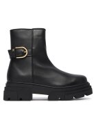 Tommy Hilfiger Боти Leather Chunky Th Buckled Boot FW0FW09549