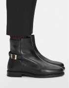 Tommy Hilfiger Боти Th Buckle Leather Ankle Boot FW0FW09486