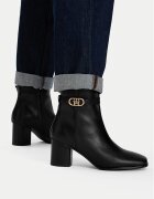 Tommy Hilfiger Боти Th Strap Leather Block Heel Boot FW0FW09488