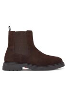 Tommy Hilfiger Боти тип челси Corporate Casual Suede Chelsea FM0FM05952
