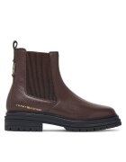 Tommy Hilfiger Боти тип челси Th Emboss Grain Leather Chelsea FW0FW09559