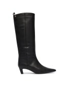 Tommy Hilfiger Ботуши Kitten Heel Leather High Boot FW0FW09568