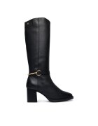 Tommy Hilfiger Ботуши Th Stud Heel Riding Knee Boot FW0FW09551