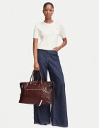 Tommy Hilfiger Чанта за уикенд Th Casual Leather Duffle AM0AM14745