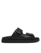 Tommy Hilfiger Чехли Double Strap Leather Sandal FW0FW09121