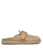 Tommy Hilfiger Чехли Th Buckle Fur Suede Mule FW0FW09083