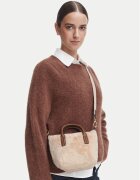 Tommy Hilfiger Дамска чанта Popette Micro Tote Faux Fur AW0AW19311