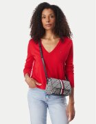 Tommy Hilfiger Дамска чанта Th Jacquard Ess Crossover AW0AW19066