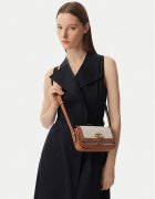 Tommy Hilfiger Дамска чанта Th Script Flap Crossover Canvas AW0AW18737