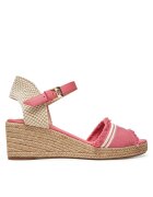 Tommy Hilfiger Еспадрили Fringe Canvas Medium Wedge FW0FW08879