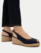 Tommy Hilfiger Еспадрили Mid Wedge Espad Slingback FW0FW09228