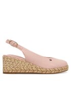 Tommy Hilfiger Еспадрили Mid Wedge Espad Slingback Speck FW0FW09472