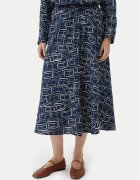 Tommy Hilfiger Миди пола WW0WW50753 Regular Fit