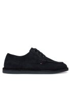 Tommy Hilfiger Обувки Stitchdown Suede Derby FM0FM05841