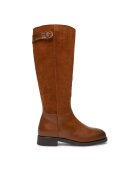 Tommy Hilfiger Офицерки Th Stud Leather Mix Long Boot FW0FW08341