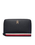 Tommy Hilfiger Дамска чанта Th Logotape Compact Zip Around AW0AW18699