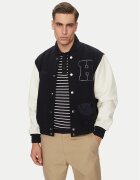 Tommy Hilfiger Преходно яке Leather Varsity Jacket MW0MW39248 Regular Fit