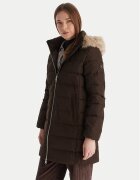 Tommy Hilfiger Пухено яке WW0WW47540 Slim Fit